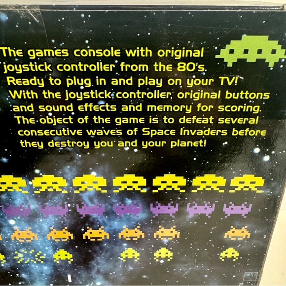 Space Invaders Atari Plug & Play MSi Entertainment TV Arcade Gaming System. - Picture 6 of 11